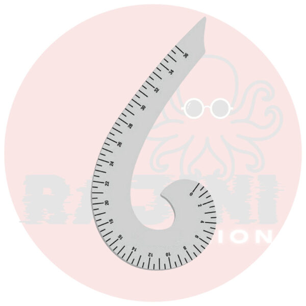 French curve transparent - Image 2