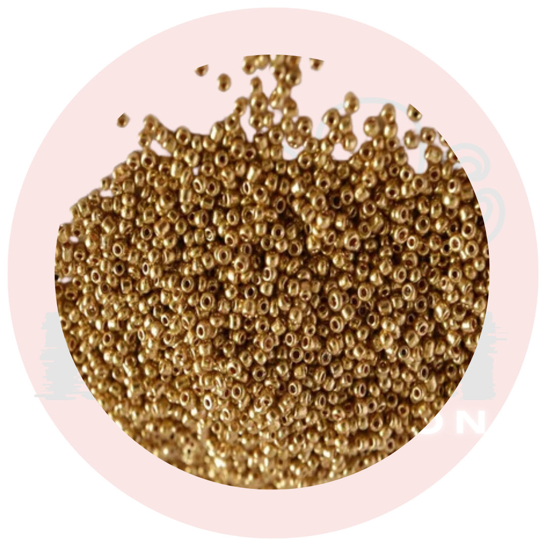 Sugar bead gold (50 g)