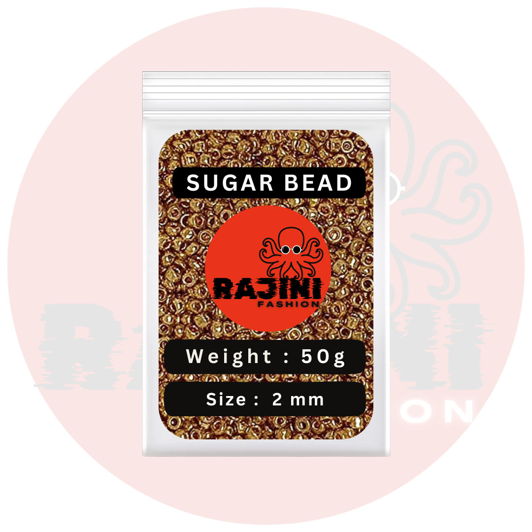Sugar bead gold (50 g) - Image 2